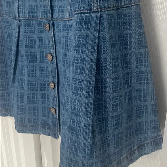 Denim Button-Down Dress - Picture 8 of 13